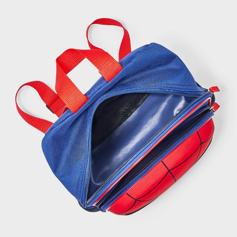 slide 3 of 4, Marvel Boys' Spider-Man Mini Backpack - Red/Navy, 1 ct