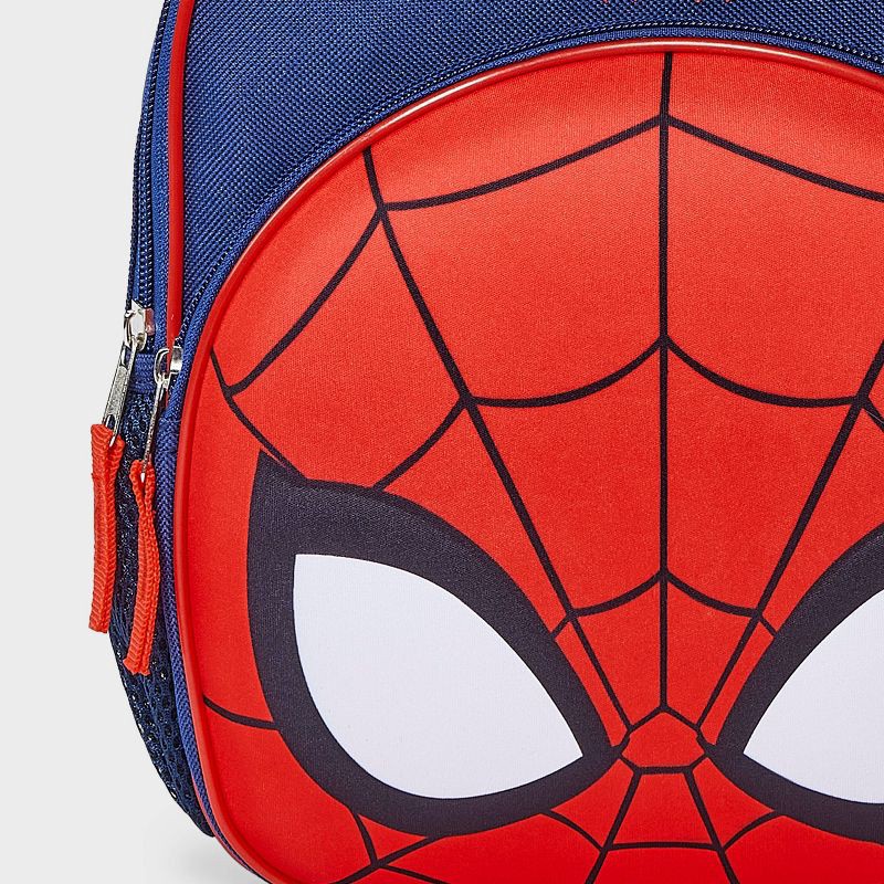 slide 4 of 4, Marvel Boys' Spider-Man Mini Backpack - Red/Navy, 1 ct