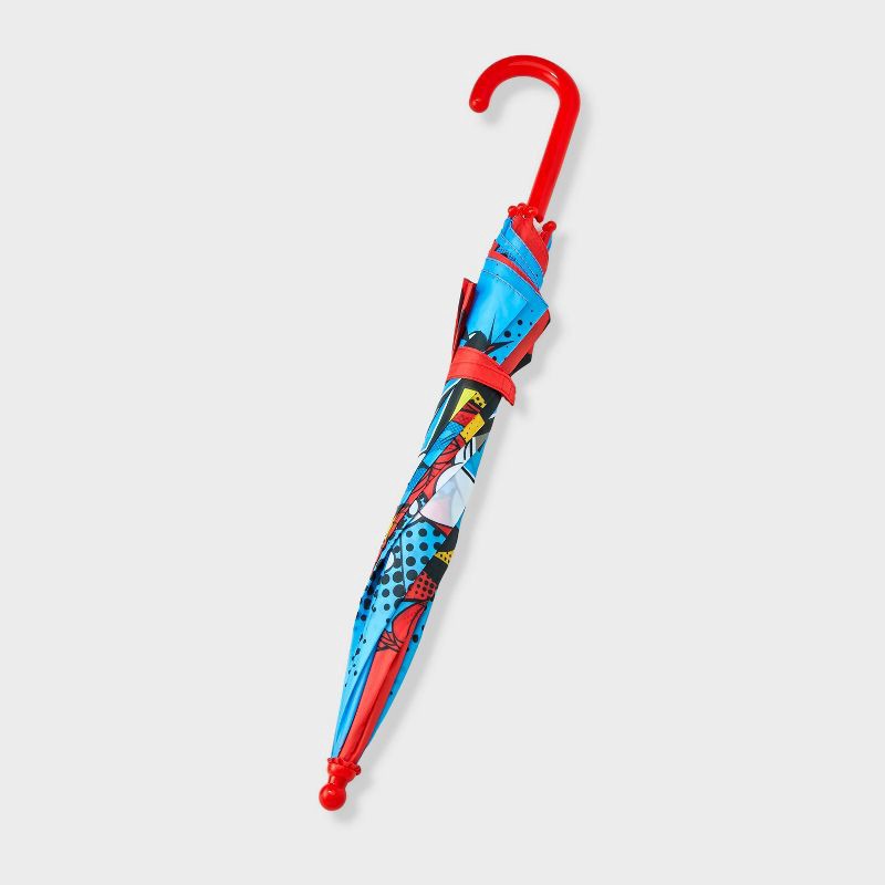 slide 2 of 2, Boys' "Spider-Man" Umbrella - Red/Blue, 1 ct