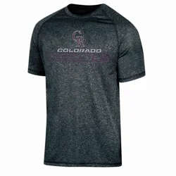 MLB Colorado Rockies Men's Poly T-Shirt - S