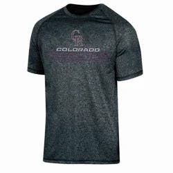 MLB Colorado Rockies Men's Poly T-Shirt - XXL