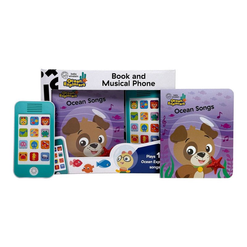slide 6 of 6, Baby Einstein Ocean Explorers - Ocean Songs Book and Musical Phone Box Set, 1 ct
