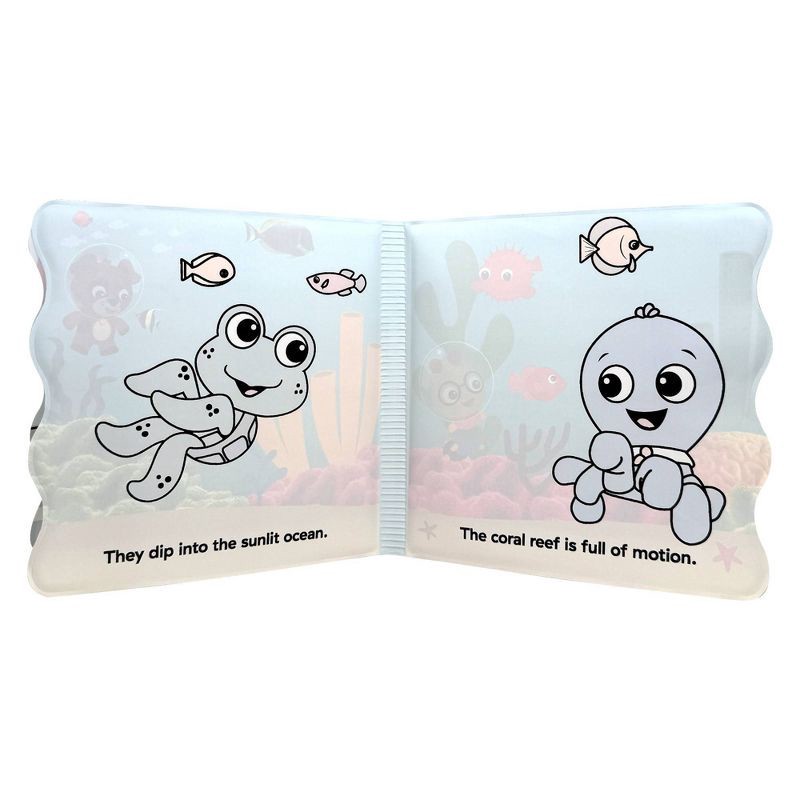 slide 5 of 7, Baby Einstein Under the Sea! Color Change Waterproof Bath Book, 1 ct