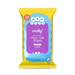 Welly Antiseptic Wipes - 25ct