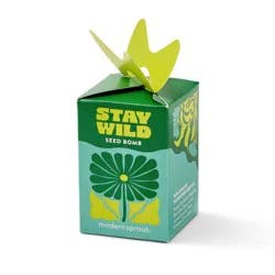 Modern Sprout Wildflower Stay Wild Mix Seed Bomb