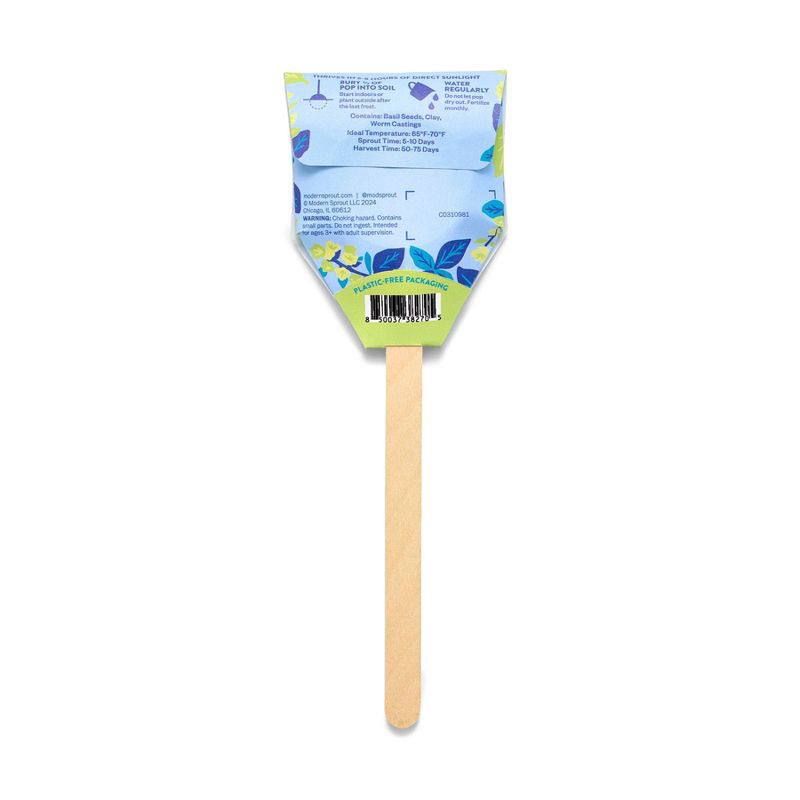 slide 5 of 14, Modern Sprout Basil Green Seed Starter Kit, 1 ct
