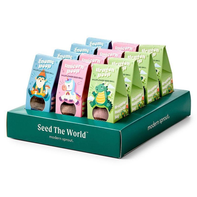 slide 14 of 14, Modern Sprout Unicorn Mixed Arrangement Flower Seeds, 1 ct