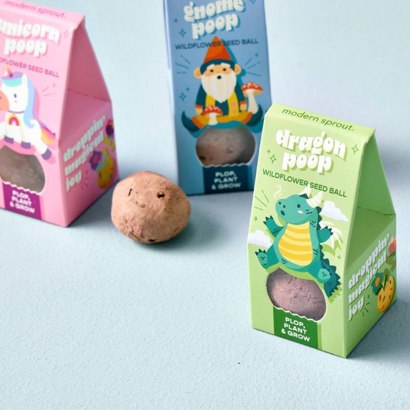 slide 8 of 14, Modern Sprout Unicorn Mixed Arrangement Flower Seeds, 1 ct