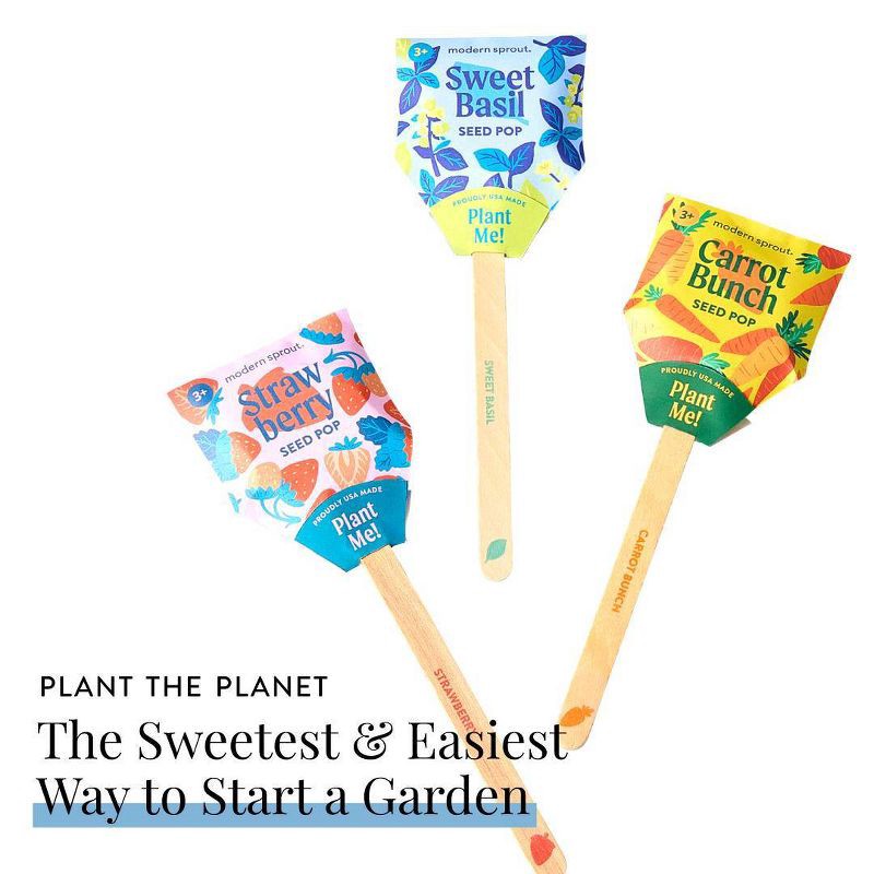 slide 13 of 15, Modern Sprout Strawberry Seed Starter Kit, 1 ct