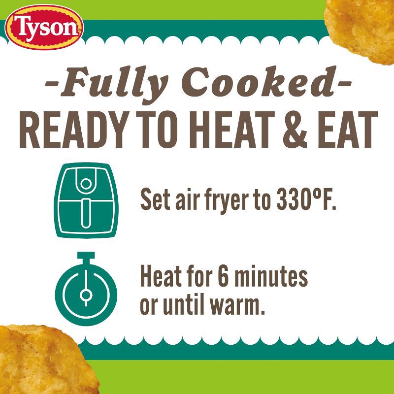 slide 6 of 10, Tyson Simple Chicken Nugget - Frozen - 22oz, 22 oz