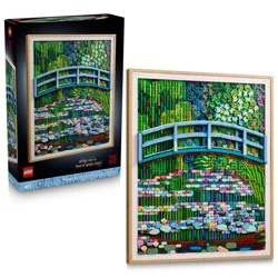 LEGO Art Claude Monet – Bridge Over a Pond of Water Lilies 31220