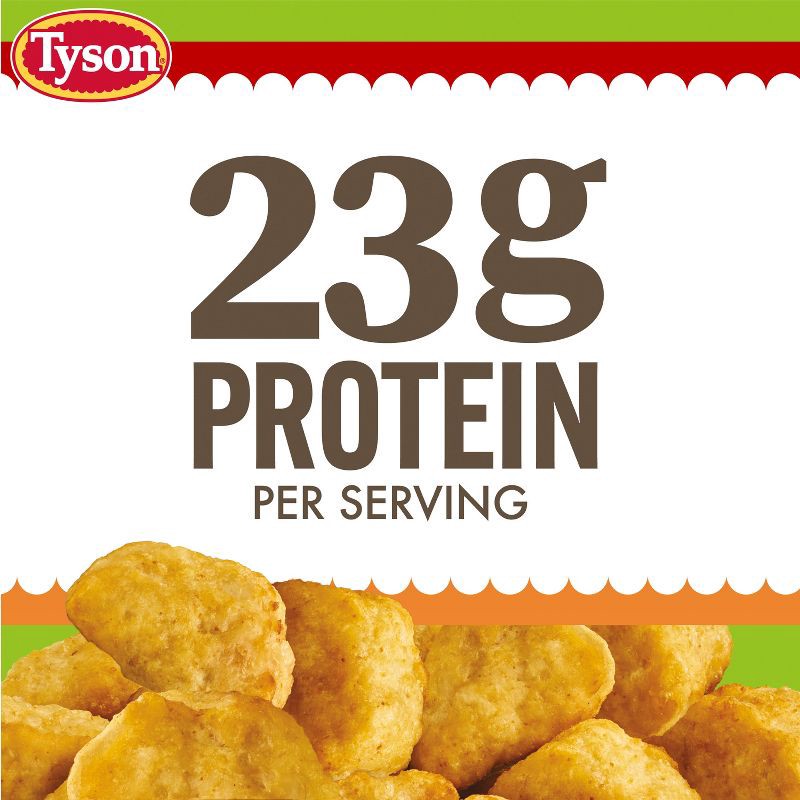 slide 3 of 10, Tyson Simple Spicy Chicken Nugget - Frozen - 22oz, 22 oz