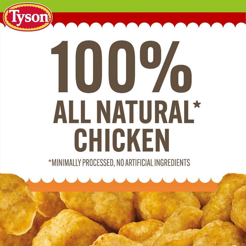 slide 5 of 10, Tyson Simple Spicy Chicken Nugget - Frozen - 22oz, 22 oz