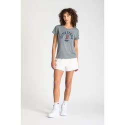 MLB Boston Red Sox Women's Champion Gray Tri-Blend T-Shirt - S
