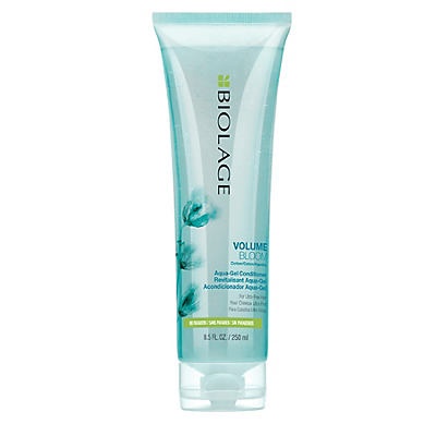 slide 1 of 1, Matrix Biolage VolumeBloom Aqua Gel Condition, 8.5 oz