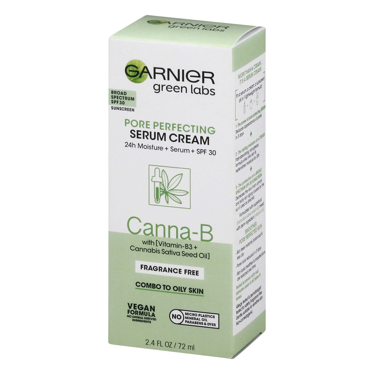 slide 3 of 9, Garnier Broad Spectrum SPF 30 Pore Perfecting Serum Cream 2.4 oz, 2.4 oz