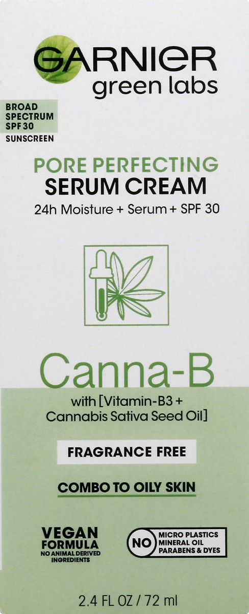 slide 6 of 9, Garnier Broad Spectrum SPF 30 Pore Perfecting Serum Cream 2.4 oz, 2.4 oz