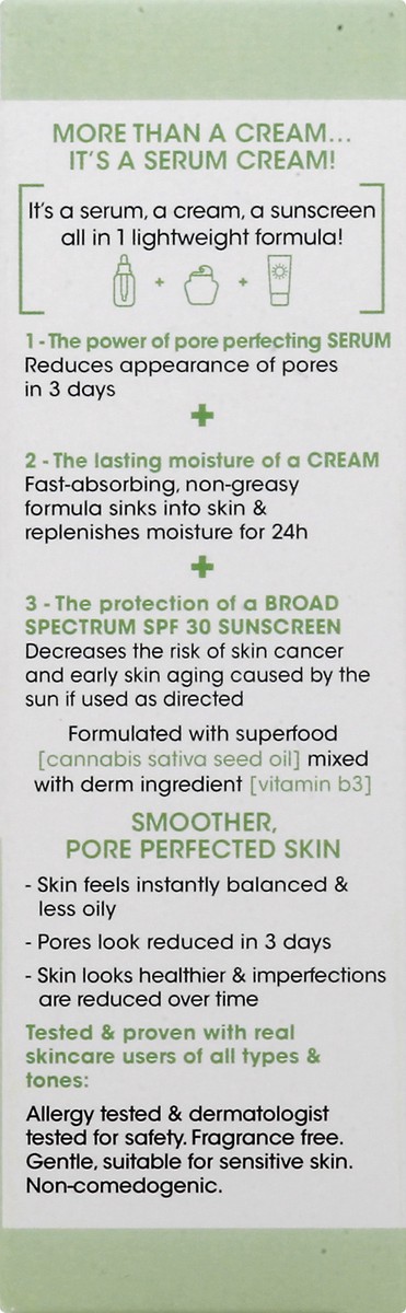 slide 8 of 9, Garnier Broad Spectrum SPF 30 Pore Perfecting Serum Cream 2.4 oz, 2.4 oz