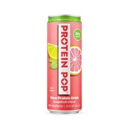 Protein Pop Citrus Flavoured Water - 12 fl oz