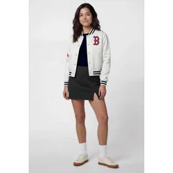 MLB Boston Red Sox Women's Champion Bomber Jacket - XL