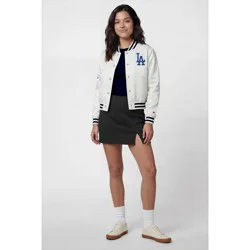 MLB Los Angeles Dodgers Women's Champion Bomber Jacket - XL