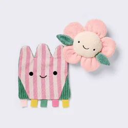 Mini Plush + Crinkle Paper - Flower - Cloud Island™