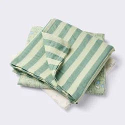 Muslin Swaddle Baby Blankets - Bunnies - 3pk - Cloud Island™: Cotton, Typography Pattern, 47" x 47"