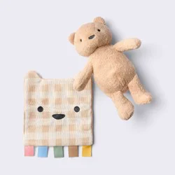 Mini Plush + Crinkle Paper - Bear - Cloud Island™