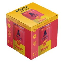Athletic Brewing Co Athletic Brewing Non-Alcoholic Paloma - 4pk/12 fl oz Cans