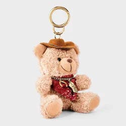 Cowboy Teddy Bear Bag Charm - Universal Thread™