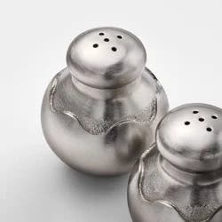 Threshold designed w/Studio McGee Metal Salt and Pepper Shaker Silver - Threshold™ designed with Studio McGee