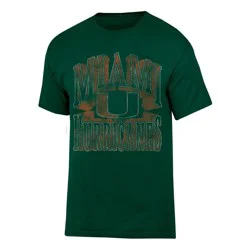 NCAA Miami Hurricanes Men's T-Shirt - XL