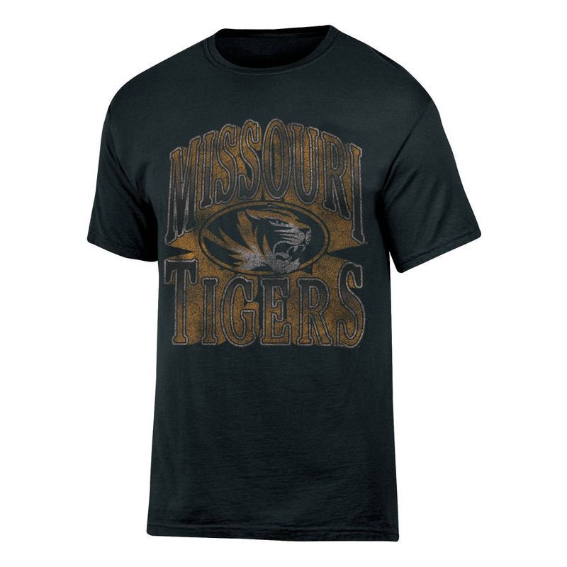 slide 1 of 3, NCAA Missouri Tigers Men's T-Shirt - L, 1 ct