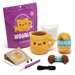 The Woobles Joe the Coffee Mug Crochet Kit