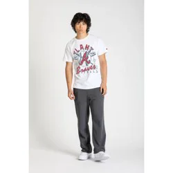 MLB Atlanta Braves Men's White Champion T-Shirt - M