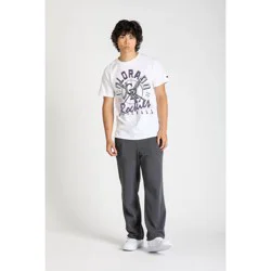 MLB Colorado Rockies Men's White Champion T-Shirt - XXL
