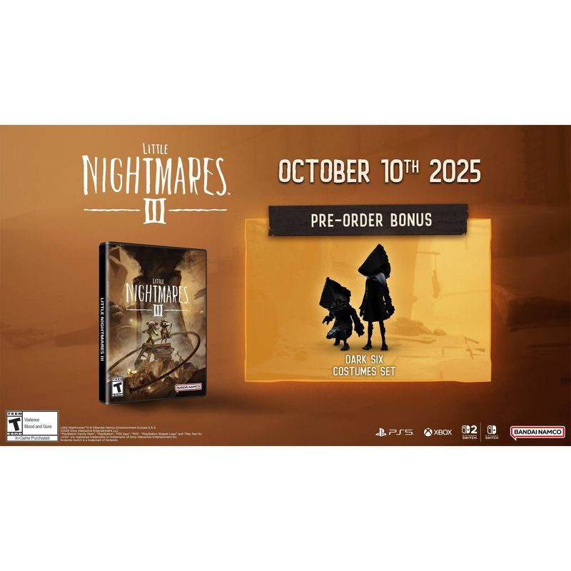 slide 2 of 8, Little Nightmares III - Nintendo Switch 2, 1 ct