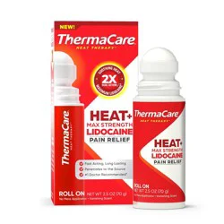 ThermaCare Warming Roll On with Max Lidocaine - 2.5 fl oz