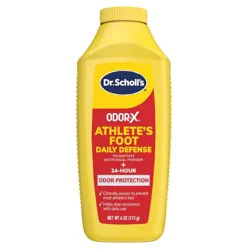 Dr. Scholl's Odor-X Athlete's Foot Daily Defense Powder - 4oz