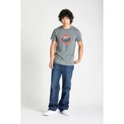 MLB Houston Astros Men's Champion Gray Coop Triblend T-Shirt - M