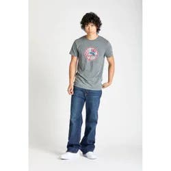 MLB New York Yankees Men's Champion Gray Coop Triblend T-Shirt - L