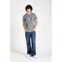 MLB Texas Rangers Men's Champion Gray Coop Triblend T-Shirt - XL