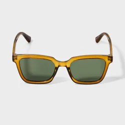 Men's Angular Surf Sunglasses - Goodfellow & Co™ Green