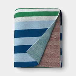 Pieced Stripe Throw Blanketi - Room Essentials™