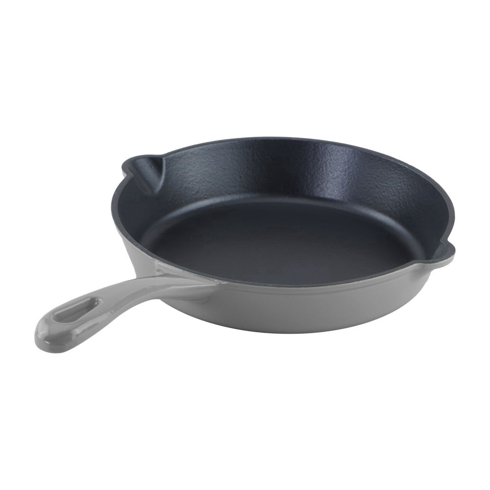 slide 3 of 3, Dash Of Thtat 10 In Enameled Cast Iron Skillet - Grey, 10 in