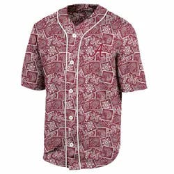 NCAA Alabama Crimson Men's Baseball Jersey - XXL