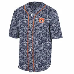 NCAA Auburn Tigers Men's Baseball Jersey - L