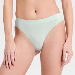 Women's Seamless Thong Underwear - Auden™ Mint XS