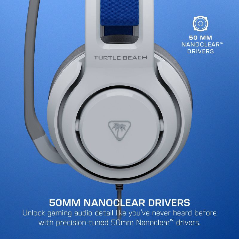 slide 3 of 17, Turtle Beach Atlas 200 Wired Headset for PlayStation - White, 1 ct