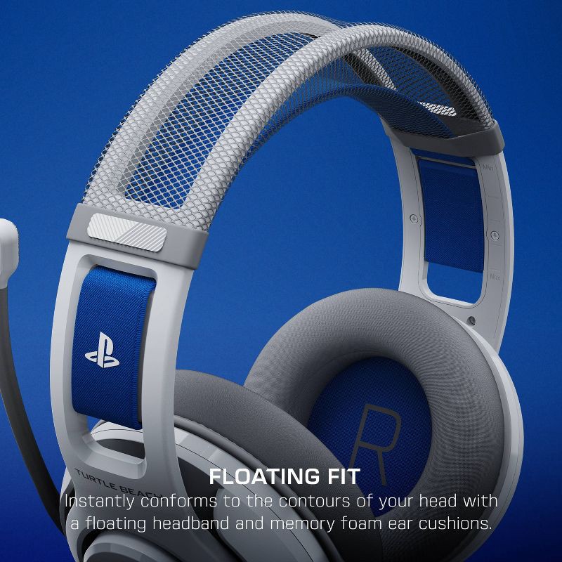 slide 7 of 17, Turtle Beach Atlas 200 Wired Headset for PlayStation - White, 1 ct